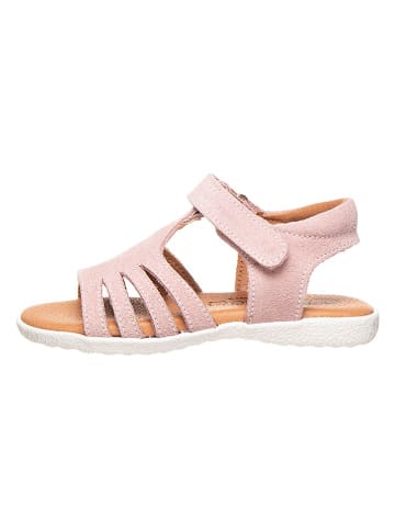lamino Leder-Sandalen in Rosa