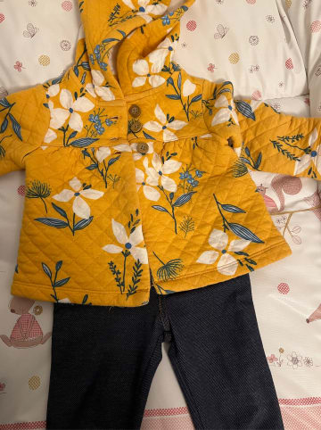 carter's Baby Set Sweatjacke + Body + Stoffhose