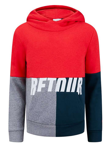 Retour Hoodie "Rick" in Rot