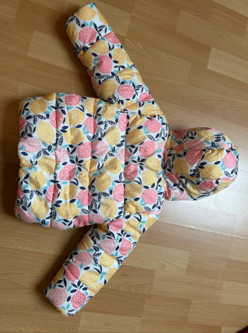 Minoti Steppjacke in Gelb/ Rosa