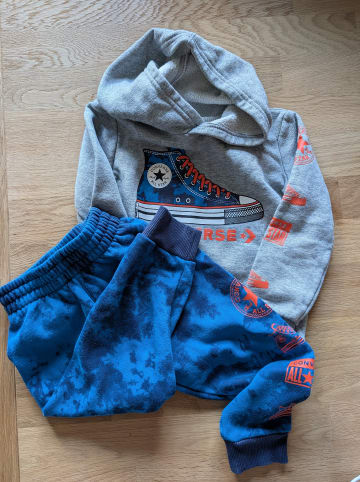 Converse 2tlg. Outfit in Grau/ Blau