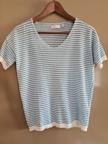 Rich & Royal Shirt in Blau/ Weiß