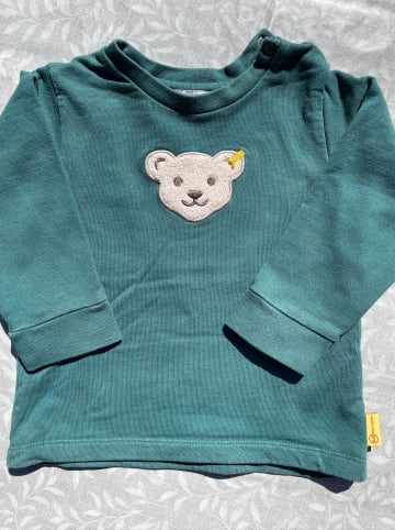 Steiff Longsleeve in Dunkelgrün
