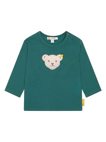 Steiff Longsleeve in Dunkelgrün