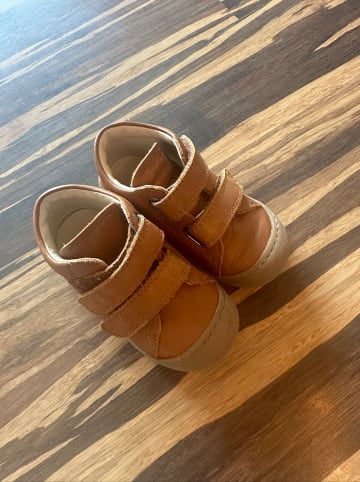 Naturino Leder-Sneakers in Hellbraun