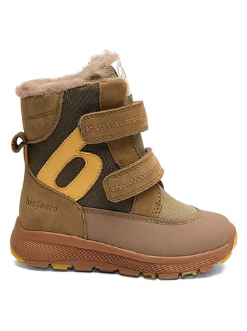 bisgaard Leder-Winterboots in Anthrazit