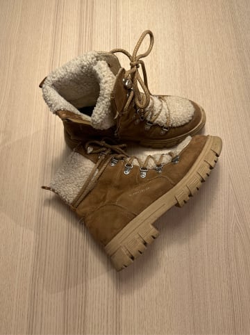Tom Tailor Stiefel mit Warmfutter in Braun