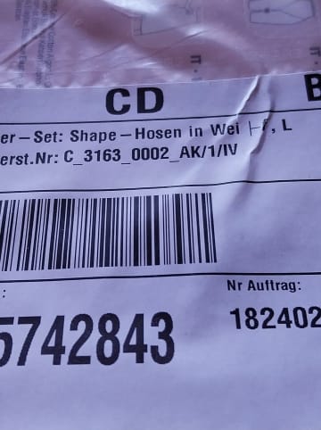 COTONELLA 2er-Set: Shape-Hosen in Weiß