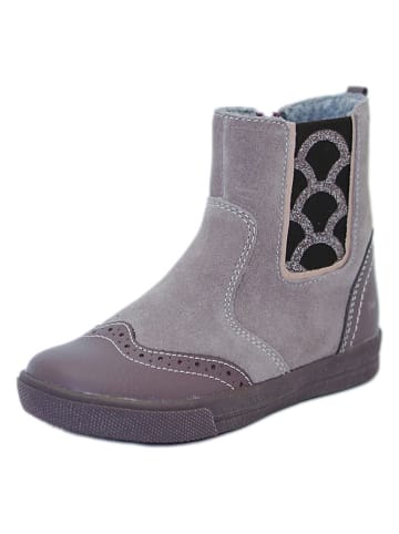 lamino Leder-Chelsea-Boots in Mauve