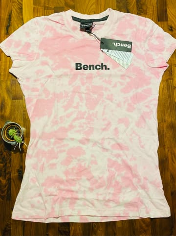 Bench Shirt "Stellah" in Pink/ Weiß