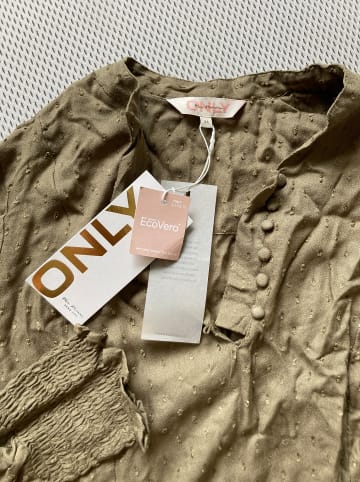 ONLY Bluse "Amalie" in Khaki