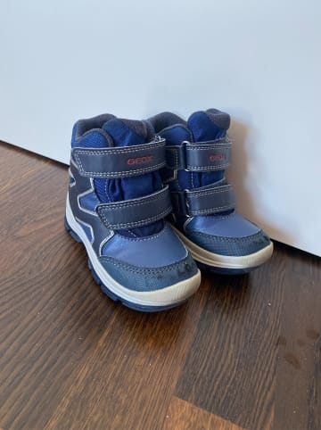 Geox Winterboots "Flanfil" in Blau/ Grau