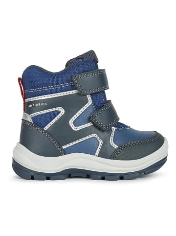 Geox Winterboots "Flanfil" in Blau/ Grau