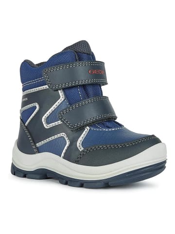 Geox Winterboots "Flanfil" in Blau/ Grau