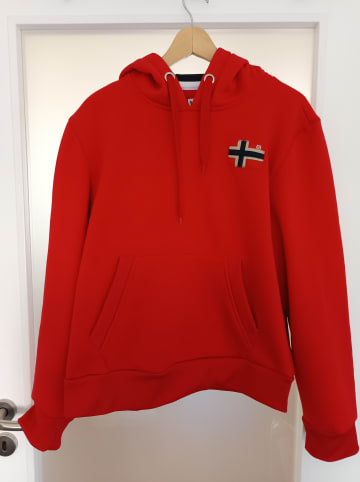 Geographical Norway Hoodie "Genifer" in Rot
