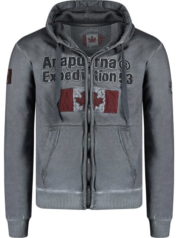 ANAPURNA Sweatjacke "Gimdana" in Grau