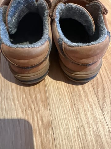 lamino Leder-Sneakers in Hellbraun