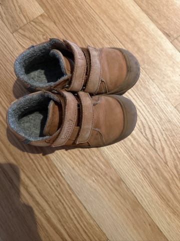 lamino Leder-Sneakers in Hellbraun