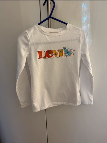 Levi's Kids Longsleeve in Weiß