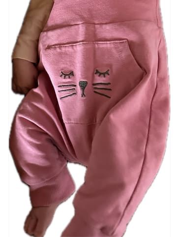 Sanetta Kidswear Sweathose "Lovely Leo" in Pink