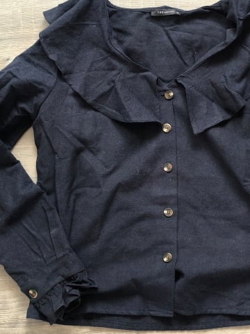 trendyol Bluse in Dunkelblau