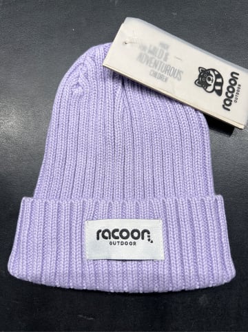 racoon Beanie "Rowan" in Lila