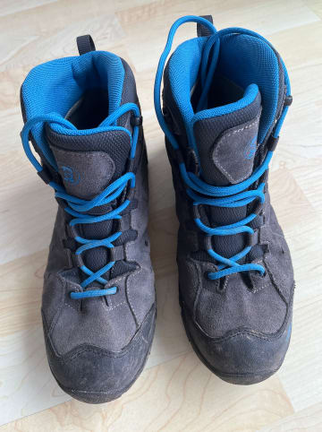 Trollkids Wanderschuhe "Trollsteinen Hiker Mid" in Anthrazit