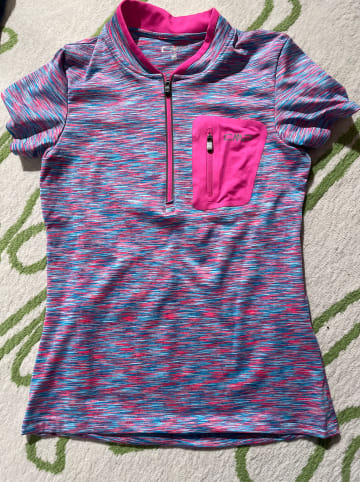 cmp Fahrradtrikot in Pink/ Blau