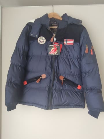 Geographical Norway Steppjacke "Celian" in Dunkelblau