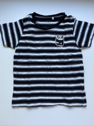 name it 2tlg. Outfit "Dike" in Schwarz/ Weiß