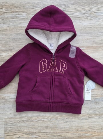 GAP Sweatjacke in Lila