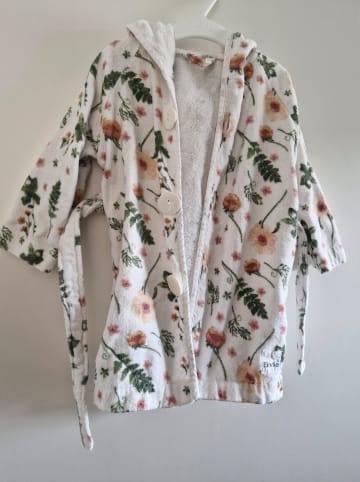Elodie Details Bademantel in Creme/ Bunt