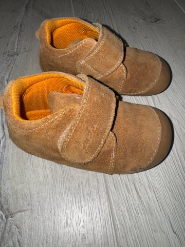 Lurchi Krabbelschuhe "Fidy" in Hellbraun