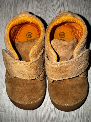 Lurchi Krabbelschuhe "Fidy" in Hellbraun
