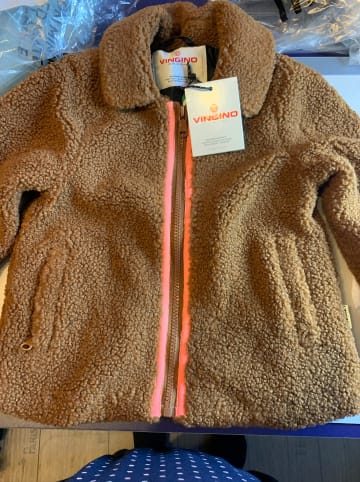Vingino Teddyjacke "Trestha" in Hellbraun