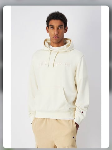 Champion Hoodie in Creme
