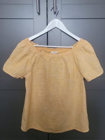 TOM TAILOR Denim Bluse Tom Tailor (enthält Flachs)