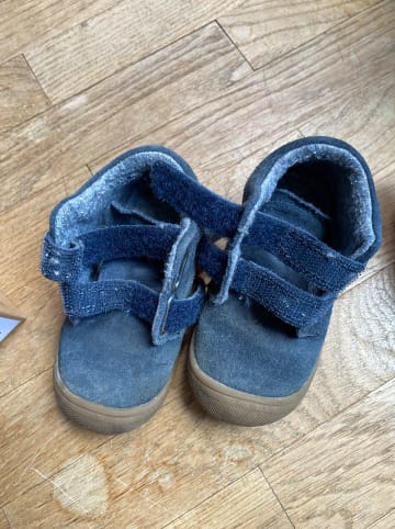 lamino Leder-Sneakers in Dunkelblau
