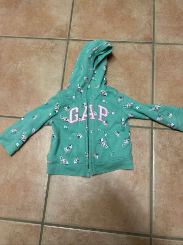 GAP Sweatjacke in Grün