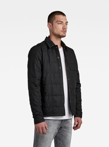 G-Star Steppjacke in Schwarz