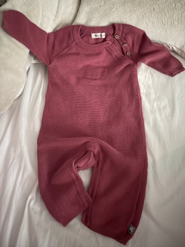 Sterntaler Strick-Overall in Rot