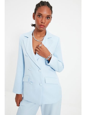 trendyol Blazer in Hellblau