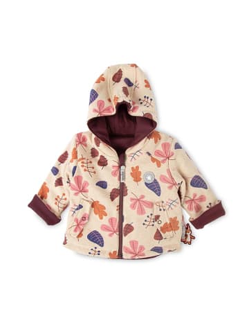 Sigikid Wendejacke wattiert Autumn-Forest in beige/rot