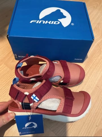 finkid Halbsandalen "Hiekka" in Rosa/ Pink