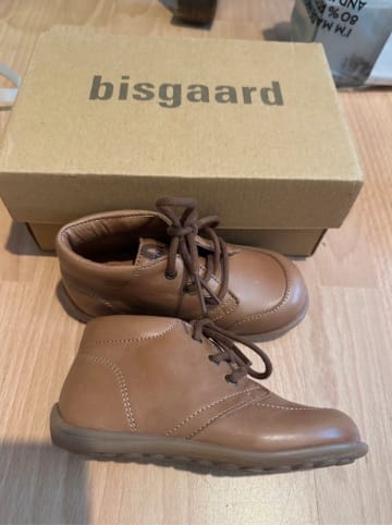 bisgaard Leder-Lauflernschuhe in Cognac