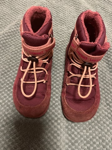 lamino Leder-Barfußschuhe in Rot