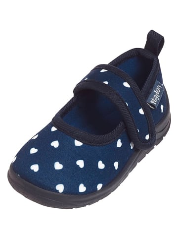 Playshoes Hausschuhe in Dunkelblau