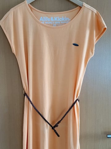 alife and kickin Sommerkleid, Jerseykleid ElliAK A in tangerine melange