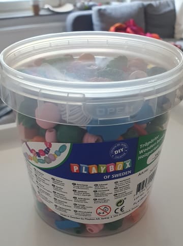 Playbox Holzperlenset - 250 g - ab 3 Jahren