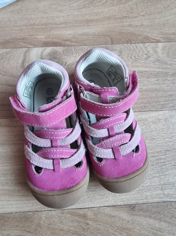 lamino Leder-Halbsandalen in Pink